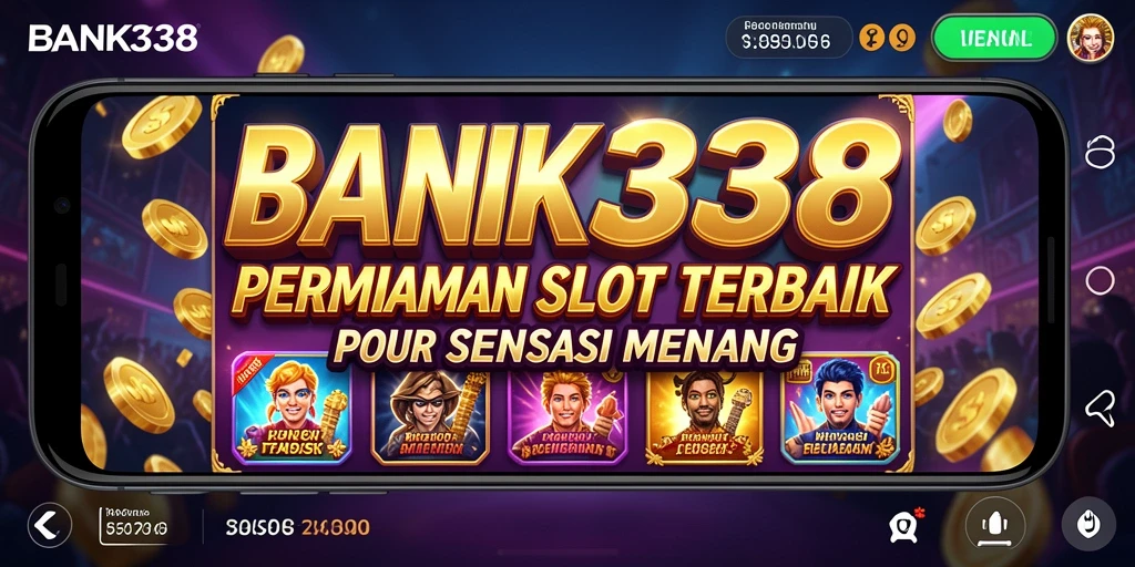 Tampilan gameplay slot BANK338 yang menarik dan penuh warna.