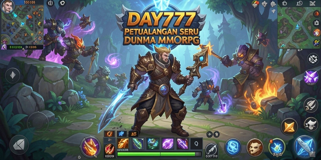Screenshot menampilkan gameplay seru dan grafis memukau dari DAY777.