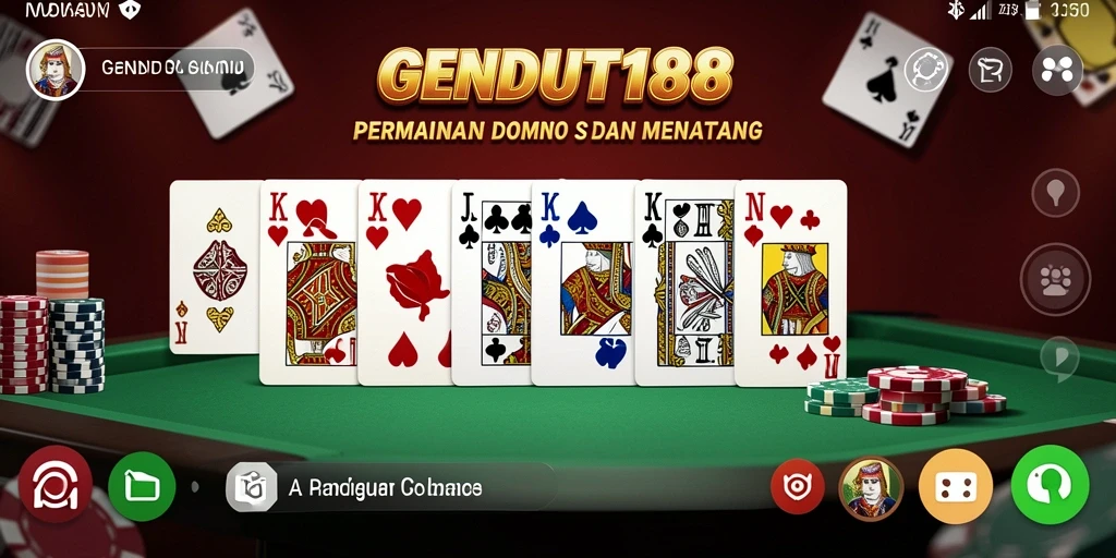 Gambar menunjukkan gameplay seru dari permainan Domino.