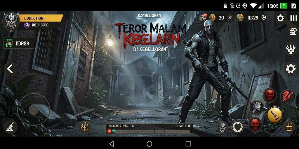 Gameplay menegangkan dengan suasana menyeramkan.