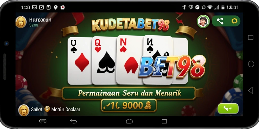 Tampilan gameplay seru dari KUDETABET98 dengan pemain yang aktif.