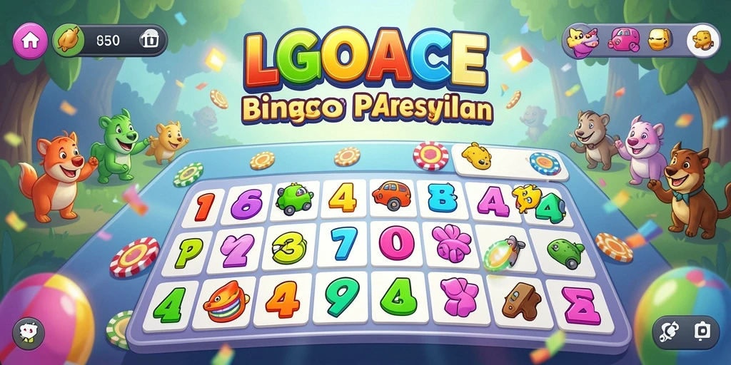 Screenshot gameplay Bingo LGOACE yang seru dan menarik.