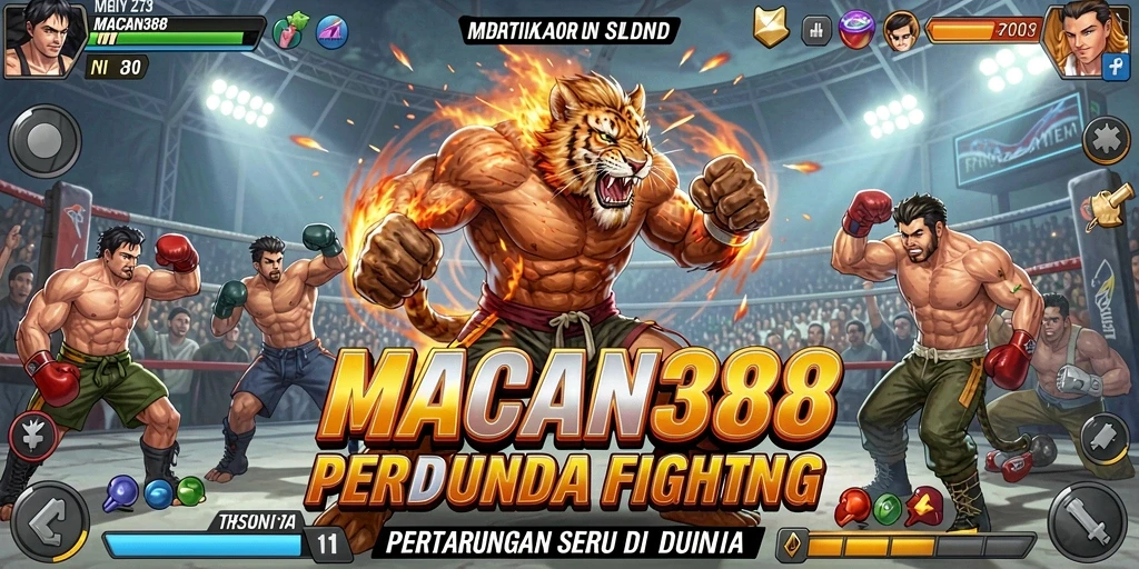 Tampilan gameplay seru dan intens dari MACAN388.