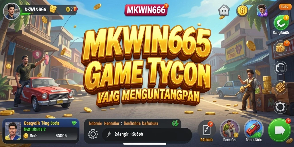 Tampilan menarik dari gameplay Tycoon MKWIN666 yang menantang.