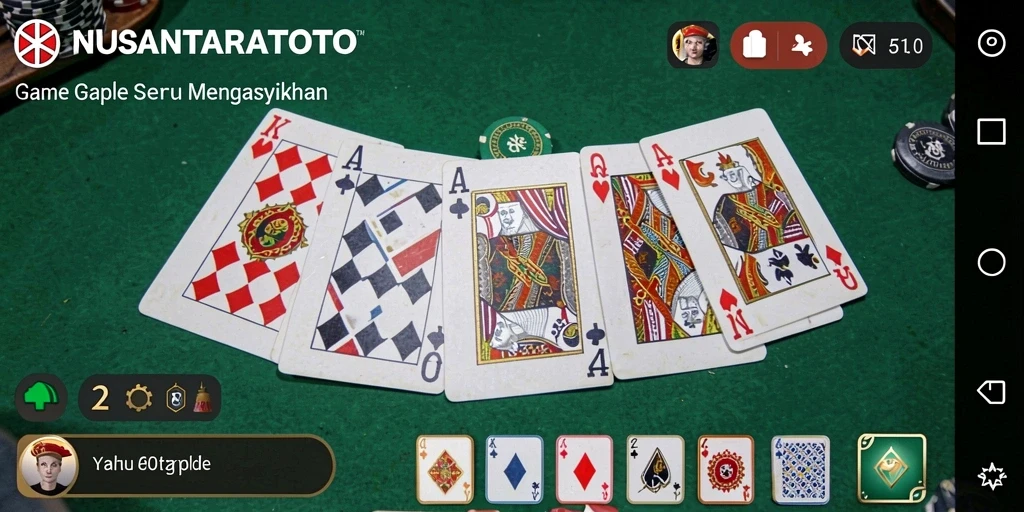 Tampilan gameplay NUSANTARATOTO yang seru dan interaktif.