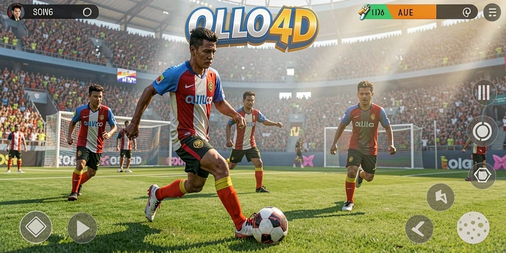 Tampilan gameplay seru dan menyenangkan dalam olahraga.