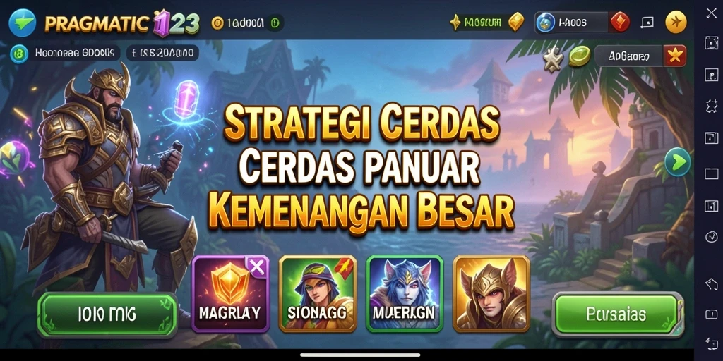 Screenshot utama gameplay PRAGMATIC123 yang menarik dan strategis.