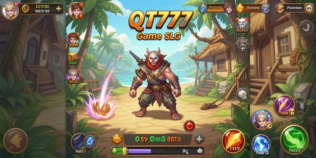 Tampilan gameplay QT777 yang mendebarkan dan strategis.