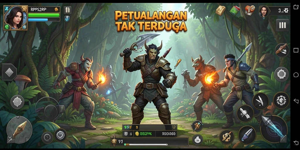 Screenshot gameplay RP62RP menampilkan aksi petualangan yang mendebarkan.