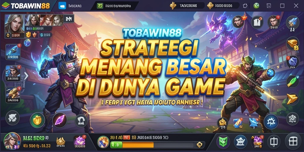Tampilan gameplay menarik dari TOBAWIN88 dengan elemen strategi.